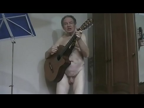 Jimmy Benido performing naked