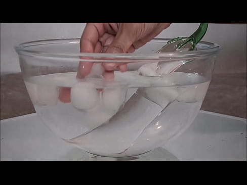 Chilli - Glass Dildo Ice Creamy Close Up Teaser