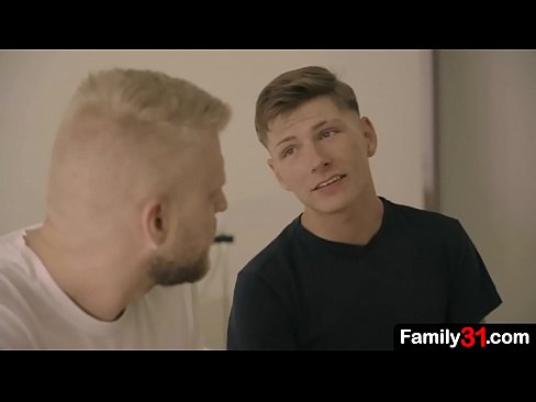 Family Taboo Gay - Stepdad and Stepson - 's Home