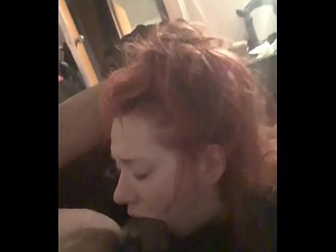 Redhead teen to taste dark cock