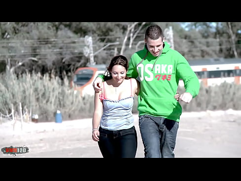 Kevin White happily buggers the beautiful Charlotte de Castille at the beach