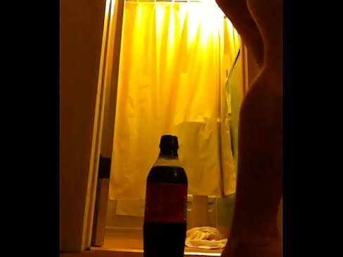 Gay man trys a bottle.MOV