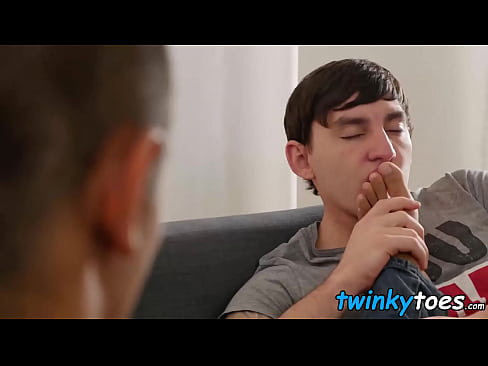 Sexy twinks Martin And James toe sucking and fucking hard