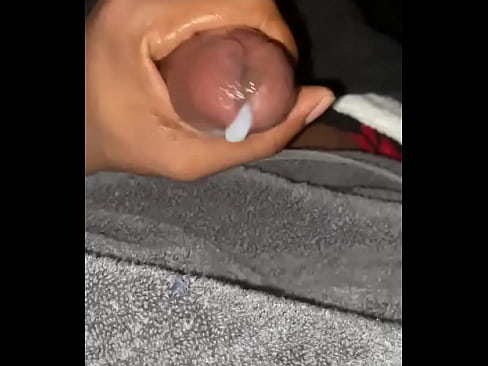 Making my 11 1/2in cock cum