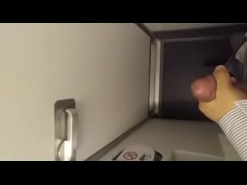 MASTURBATE IN A AIR PLANE TOILET