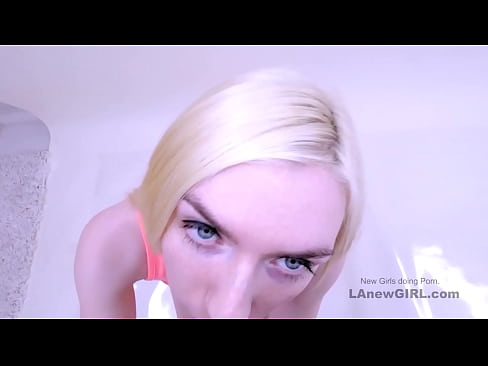 Beautiful Blonde Model fucks Producer at casting