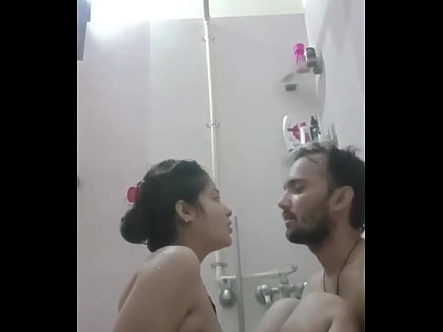 Devar fucking bhabhi in bathroom when no one at home