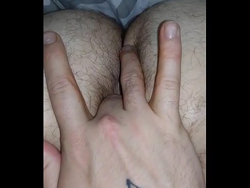 Fingering my right hairy asshole