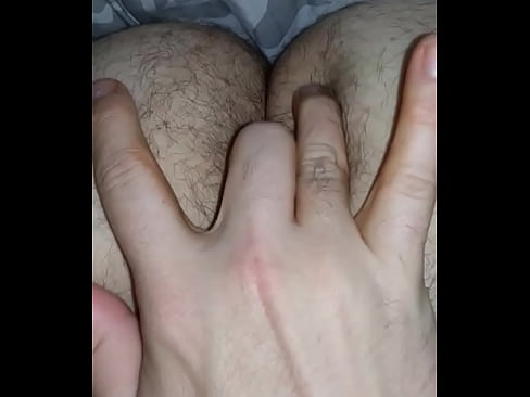 Fingering my right hairy asshole
