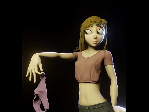 Teenager lost his pink panty and now she has to give it away 3D   patreon.com/baedoll
