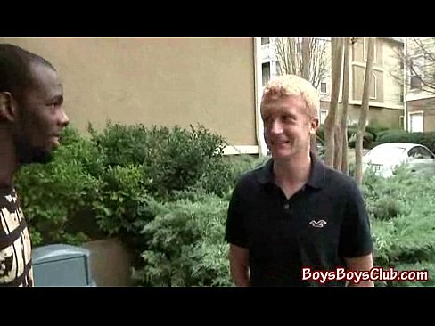 Nasty Black Dude Fuck White Boy Bareback Style 24