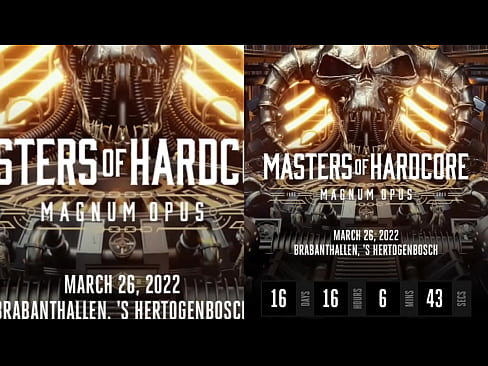 MASTERS OF HARDCORE LIVE NETHERLANDS MARCH26,2022 CELEBRATING 25YRS OF HARDCORE MUSIC