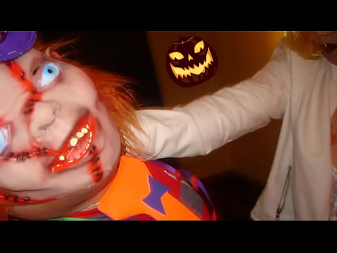 Parody Chucky and Tiffany sex video