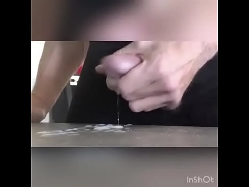 Creamy load on table