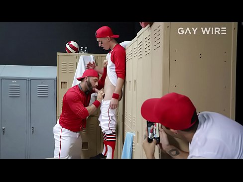 GAYWIRE - Young Baseball Player Gets Some Tough Anal Love From Coach
