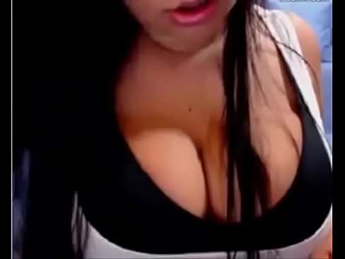 massive boobs and areola shown on cam