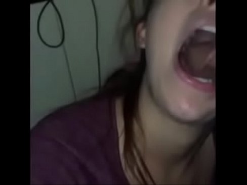 girl gives roomate blowjob while he plays