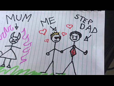 STEP GAY DAD - SEX EDUCATION - YOUR TEACHER GIVES YOU THE CLASS CLOWN ULTIMATE LESSON!