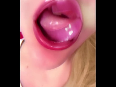 Big lips sissy transformation