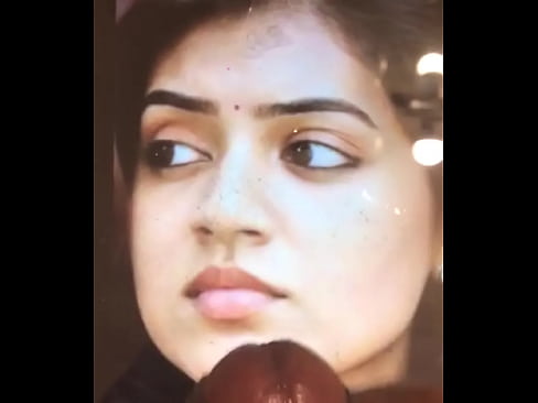 Nazriya cumshot on face