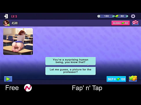 Fap' n' Tap (Nutaku Free Browser Game) Casual, Clicker, Dating Sim