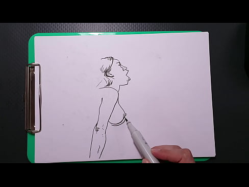 How to do a quick sketch, erotic drawing