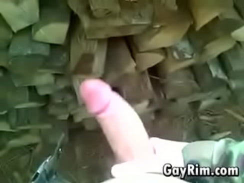 Russian Soldier Jerking Off POV