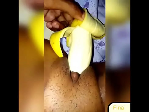 fodendo com banana