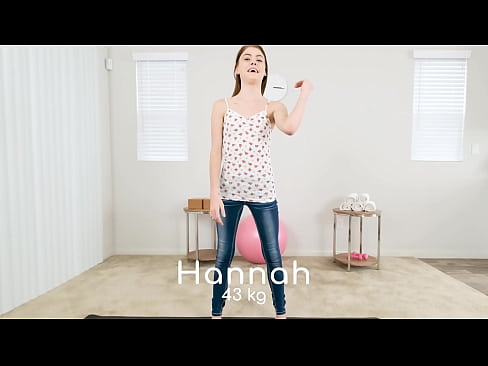 FIT18 - Hannah Hays - 43kg - Creampie A Skinny Country Girl - 60FPS