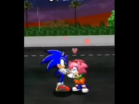 Sonic hits Amy harder waos x