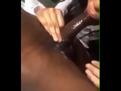 Black woman deepthroats black dick
