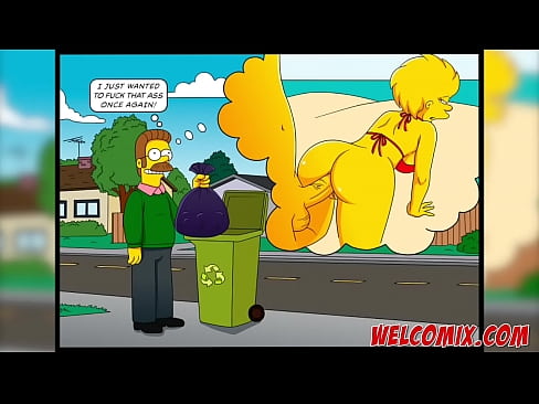 Hommer and Flandis swapping wives - The Simptoons Cartoons Comics Porn