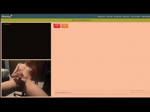 Puto se exibe na webcam para pessoas no omeagle