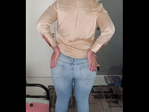 Meu bundao em calça sexy e marquinha