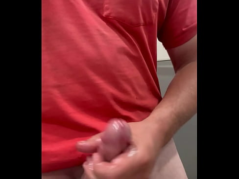 Hard cock cumshot