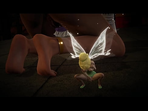 Esmeralda watches Tinkerbell's masturbation - Disney