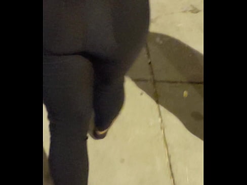 Big booty walking