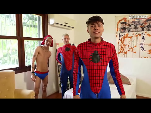 Bastidores - Homem Aranha - Meninos ONline