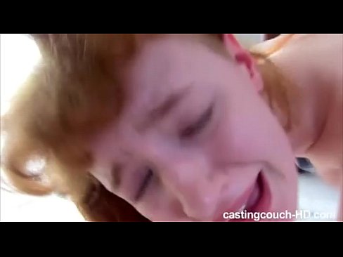 petit redhead teen porno casting