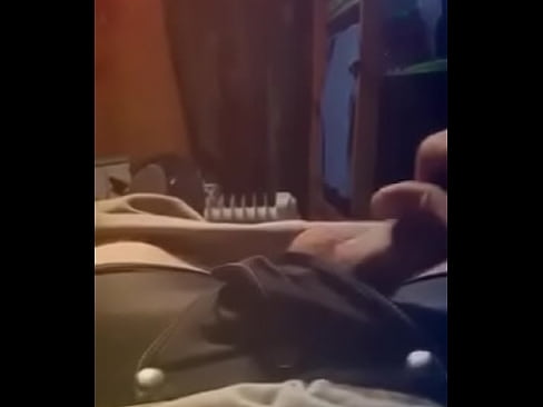 Jacking on bus in bed at home