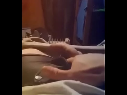 Jacking on bus in bed at home