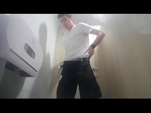 Public Toilet Jerk Off 1