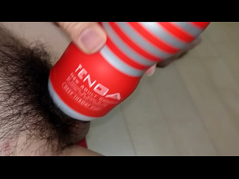 cumshot with TENGA DEEP THROAT CUP