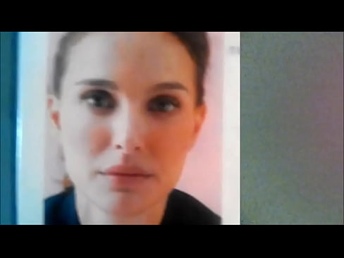 Natalie Portman Tributo sborrata in faccia bella donna