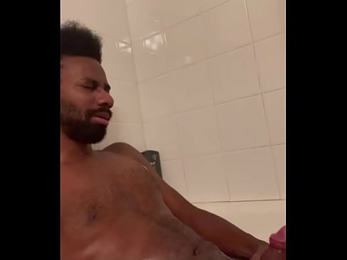 Jerkin my dick in the tub