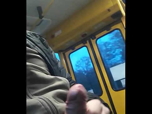 Flashing my cock on public transport