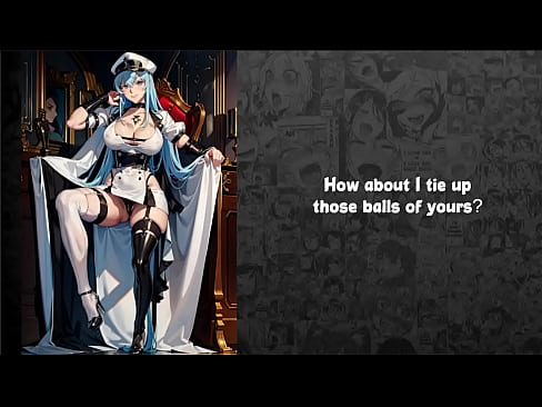 General Esdeath defeats you and trains you to be her sub pet. Joi game. Instructions and cei.