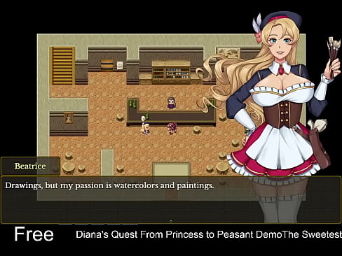 Diana's Quest (Free Steam Demo Game) Role Playing,  RPG Maker