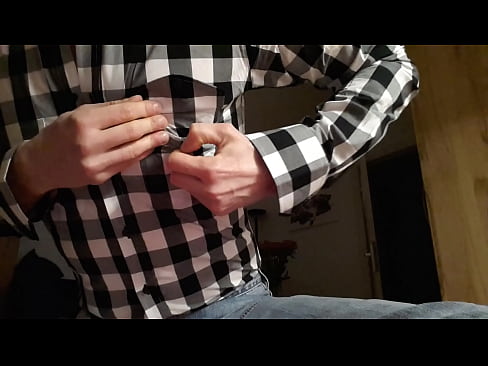 ripping buttons from my brand new shirt - i dont need them