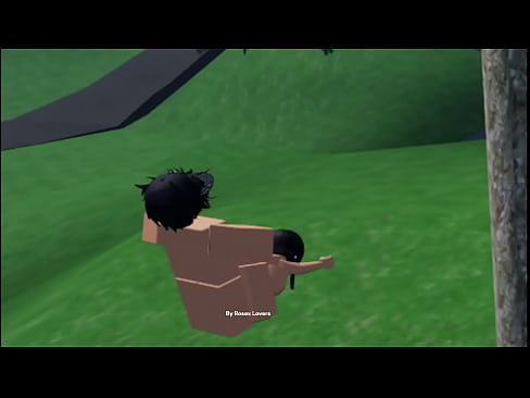 Short video of a pair of roblox couple fucking in the hills.
